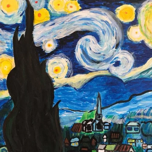 Level 4 - Starry Night Study