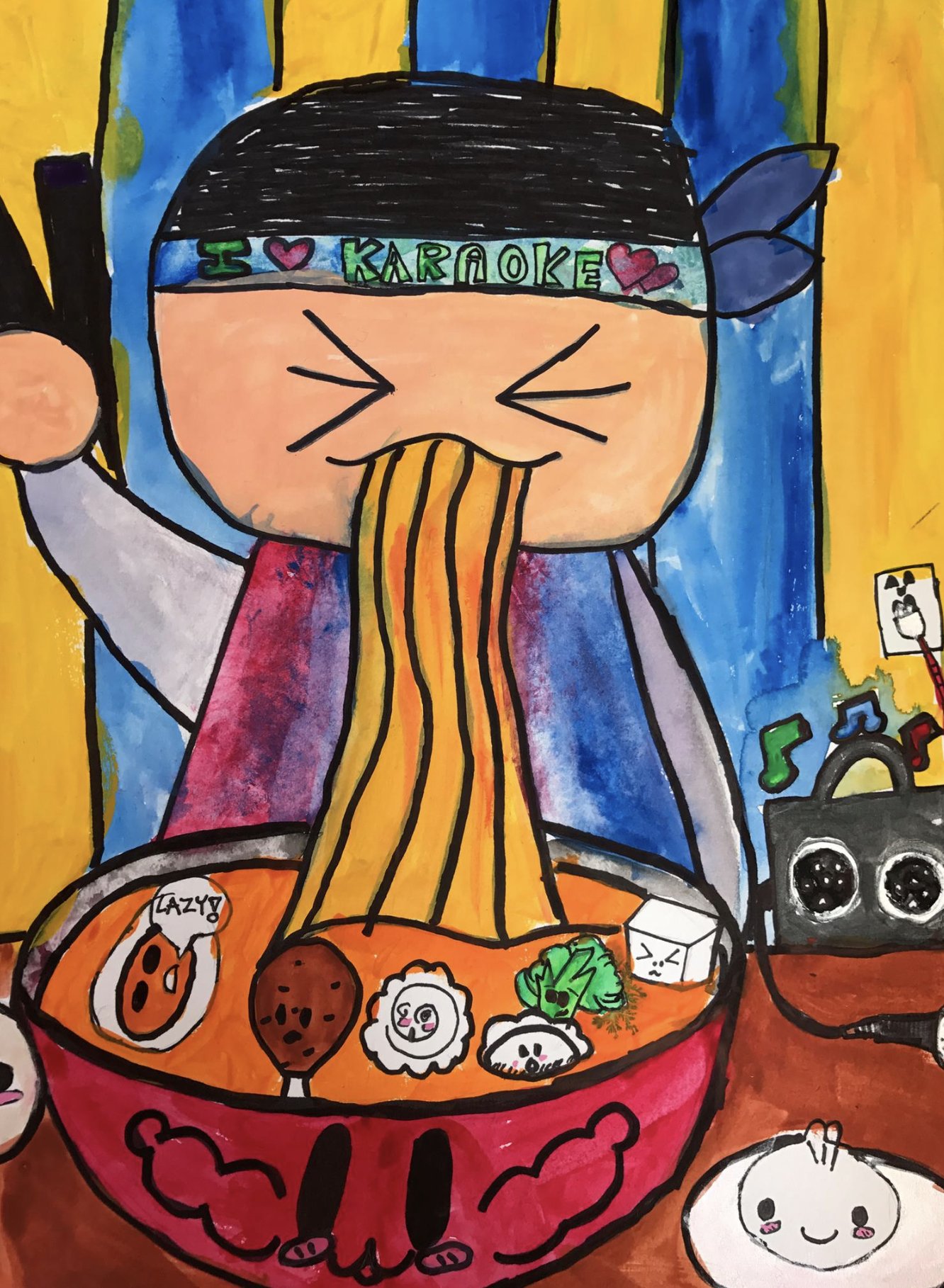 Level 2 (Age 6-8) artwork example 3